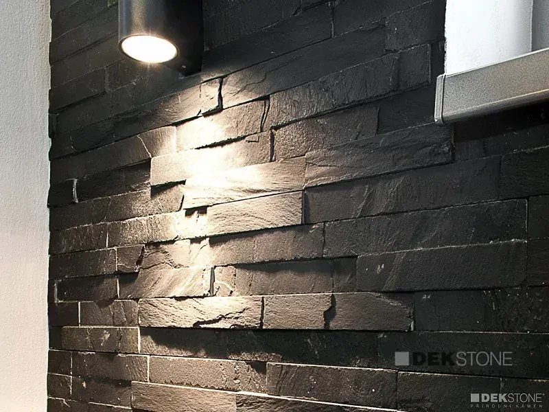 N3003 Black Slate rohový díl - Lepený (0,495 m2) Interiér